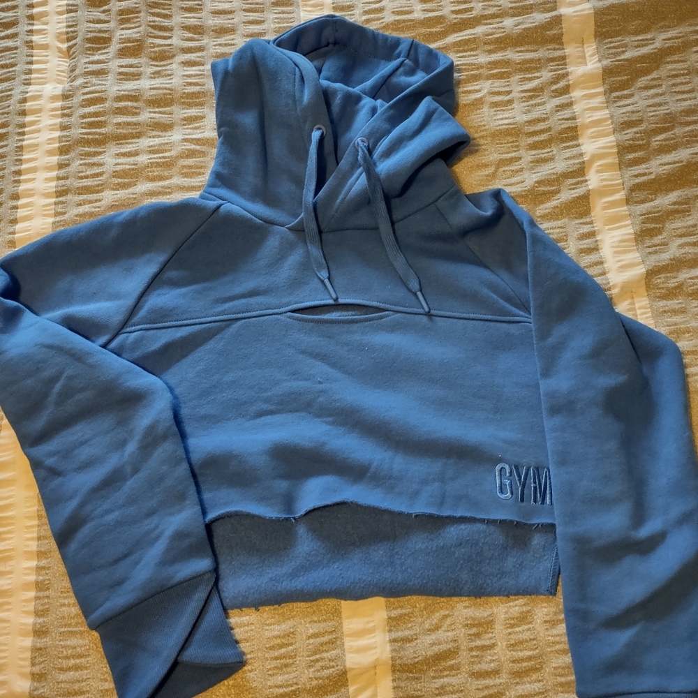 Gymshark crop hoodie